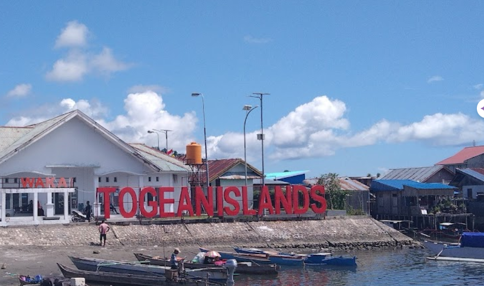 Penginapan di Kepulauan Togean dengan pemandangan laut